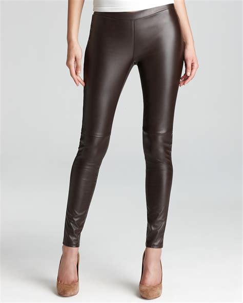 michael kors leather leggings|michael kors faux leather leggings.